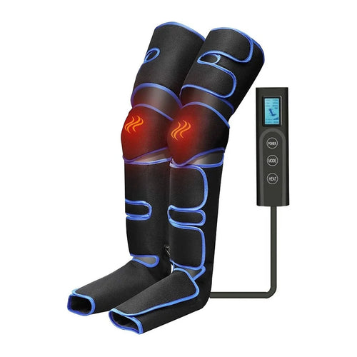 Evening Legs compression system, black, with handheld controller